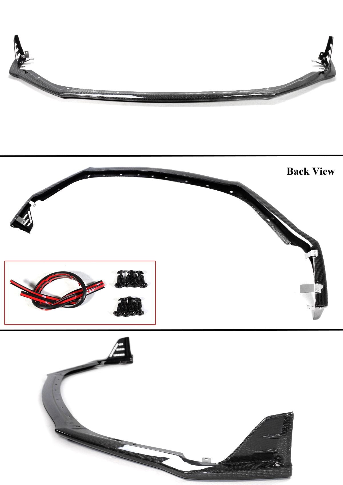 STI Style Carbon Fiber Front Lip - Subaru BRZ