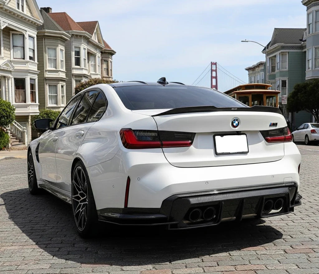 Carbon Fiber PSM Style Rear Diffuser - BMW G80 M3 & G82/G83 M4