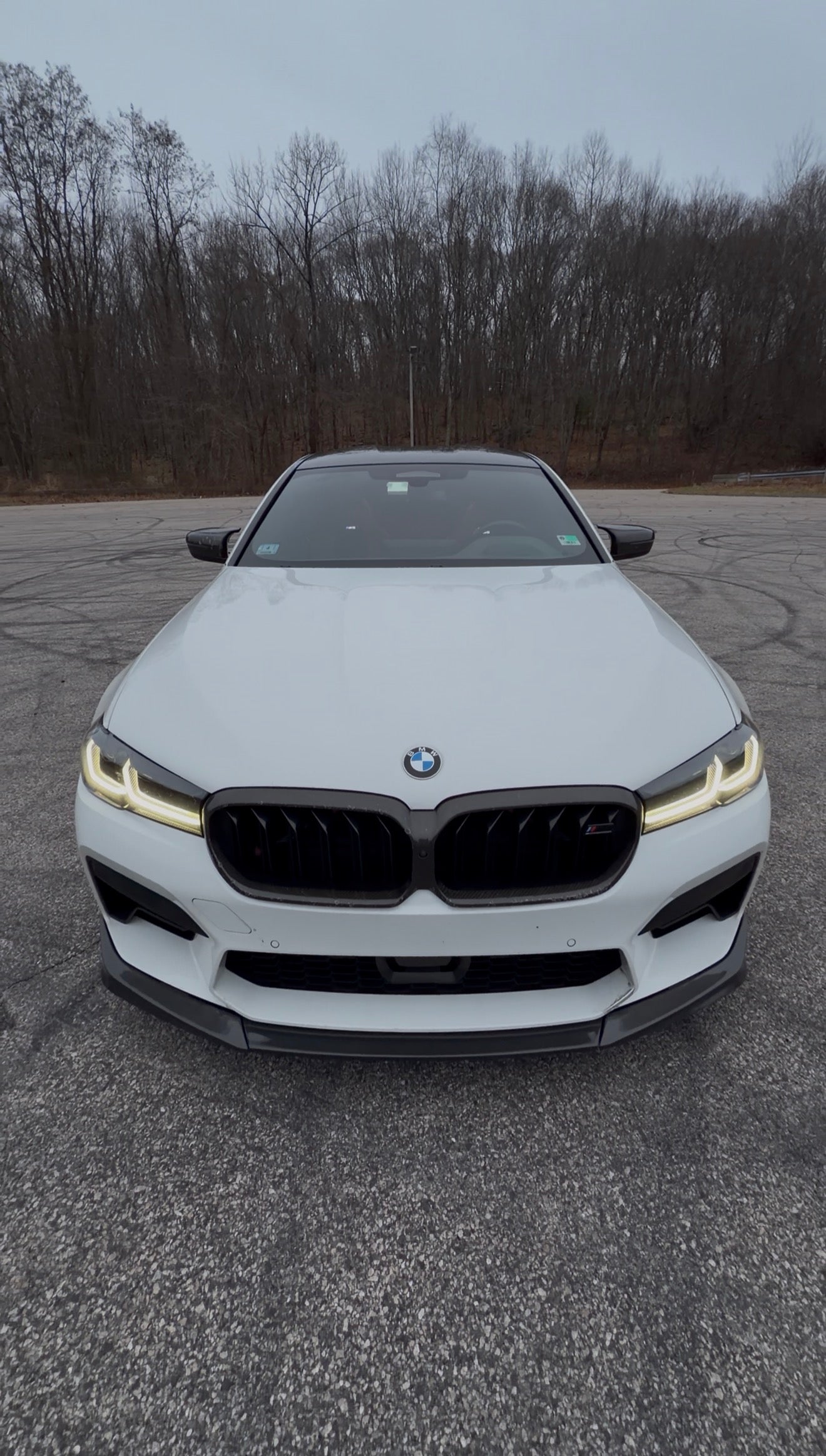 MP Style Carbon Fiber Front Lip - BMW F90 LCI/G30 M5