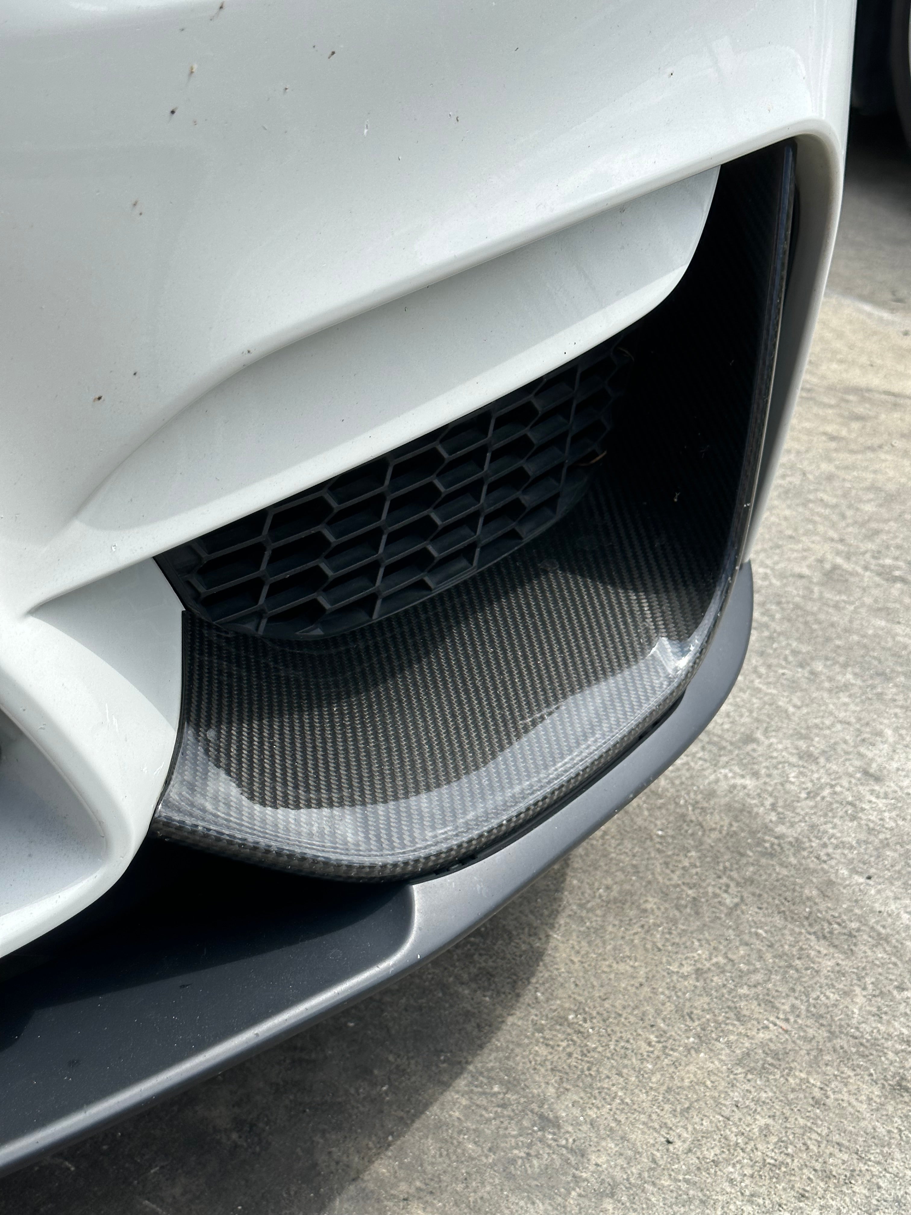 M Performance Carbon Fiber Front Low Splitters - BMW F80 M3 & F82 / F83 M4