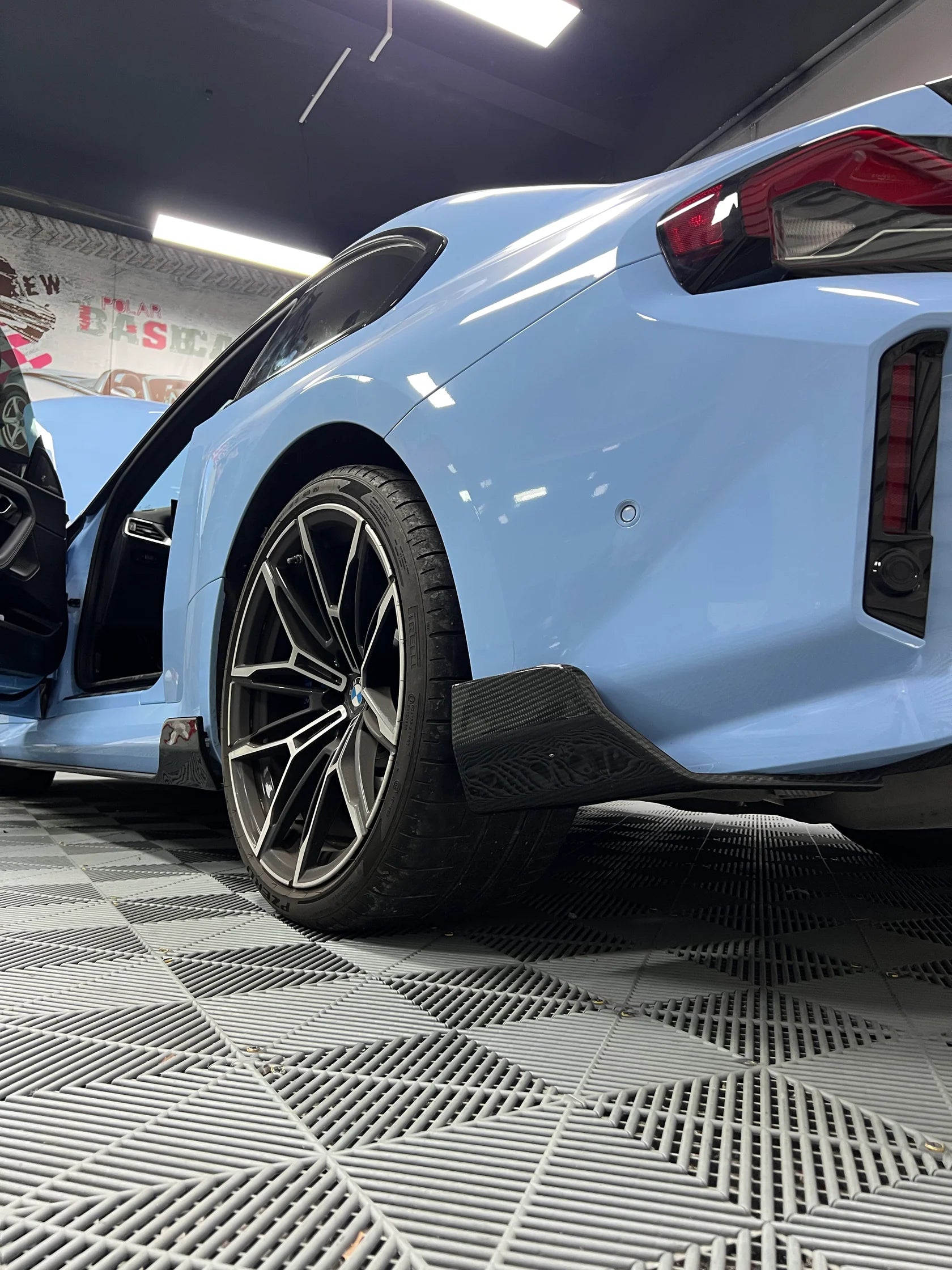 Pre- Preg Carbon Fiber AT Rear Splitters - BMW G87 M2