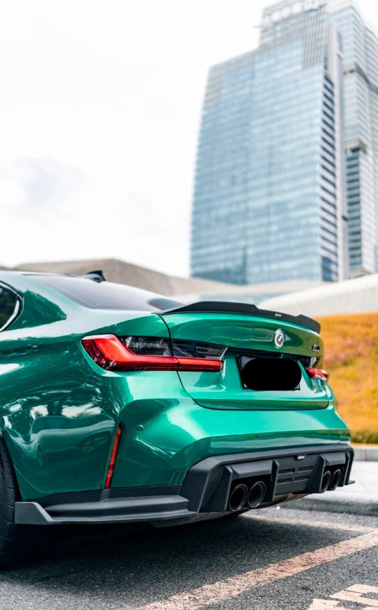 Carbon Fiber V2 Rear Diffuser & Canards - BMW M3 G80