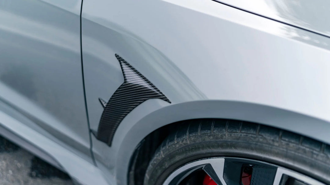Carbon Fiber KB Front Fender Trim - Audi RS6 RS7 C8 2020+