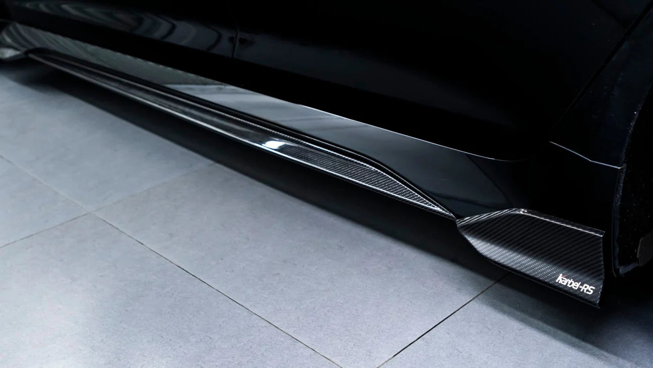 Carbon Fiber KB Side Skirts - Audi RS7 RS6 C8 2020+