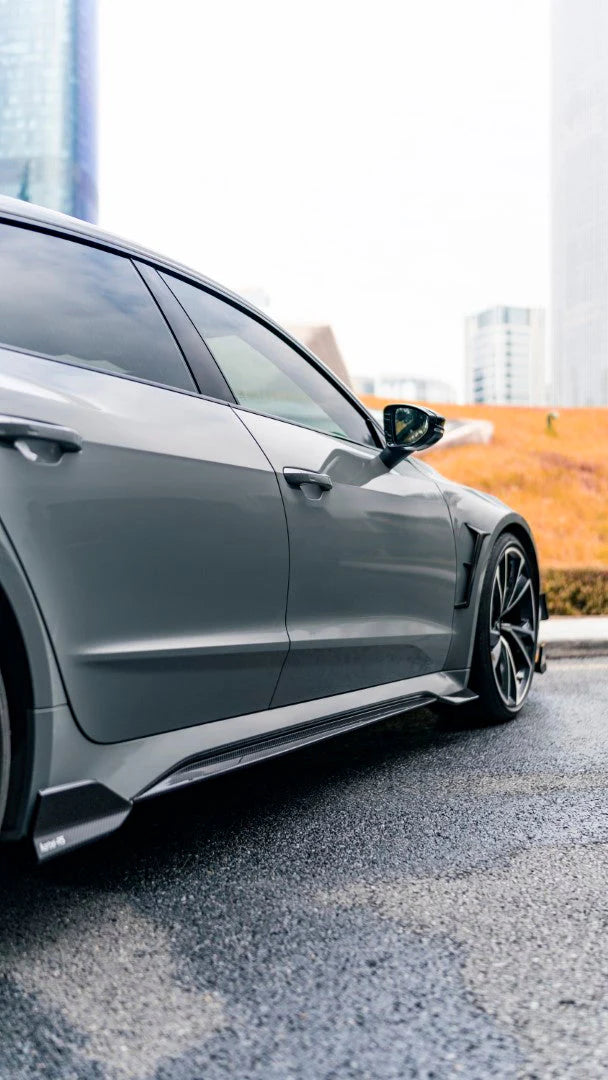 Carbon Fiber KB Side Skirts - Audi RS7 RS6 C8 2020+