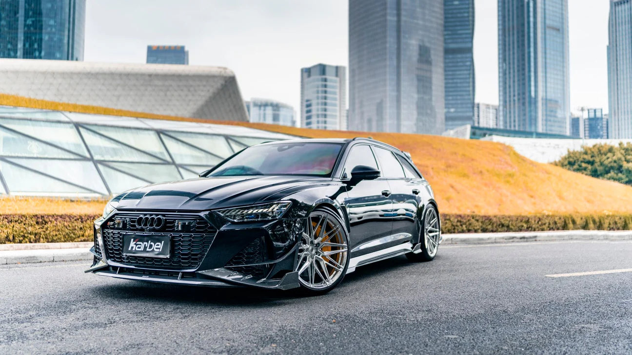 Carbon Fiber KB Side Skirts - Audi RS7 RS6 C8 2020+