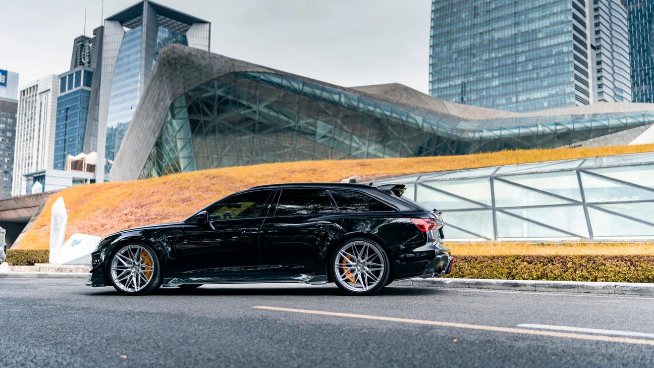 Carbon Fiber KB Side Skirts - Audi RS7 RS6 C8 2020+