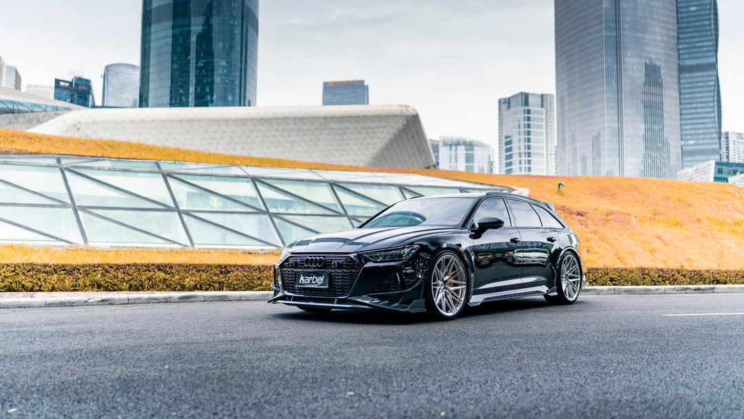 Carbon Fiber KB  Front Lip Splitter - Audi RS7 RS6 C8 2020+