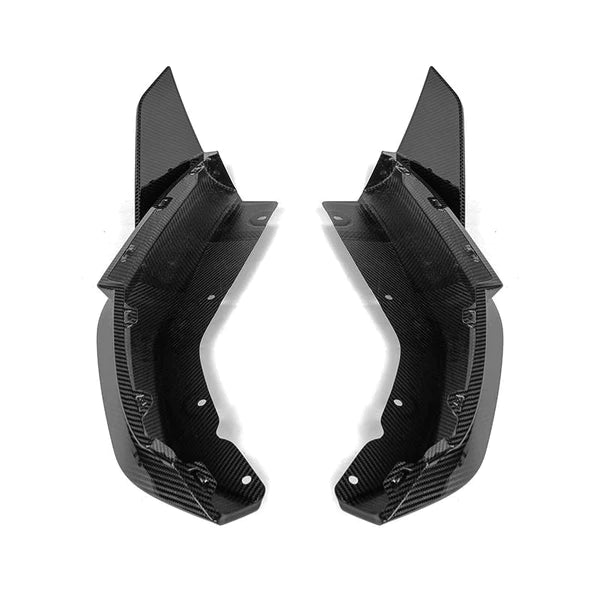 M Performance Style Carbon Fiber Rear Canard Splitters - BMW G80 M3 & G82 / G83 M4