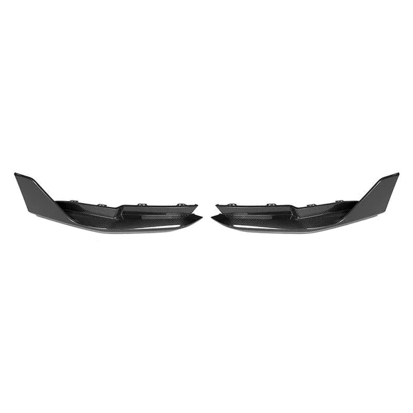 M Performance Style Carbon Fiber Rear Canard Splitters - BMW G80 M3 & G82 / G83 M4
