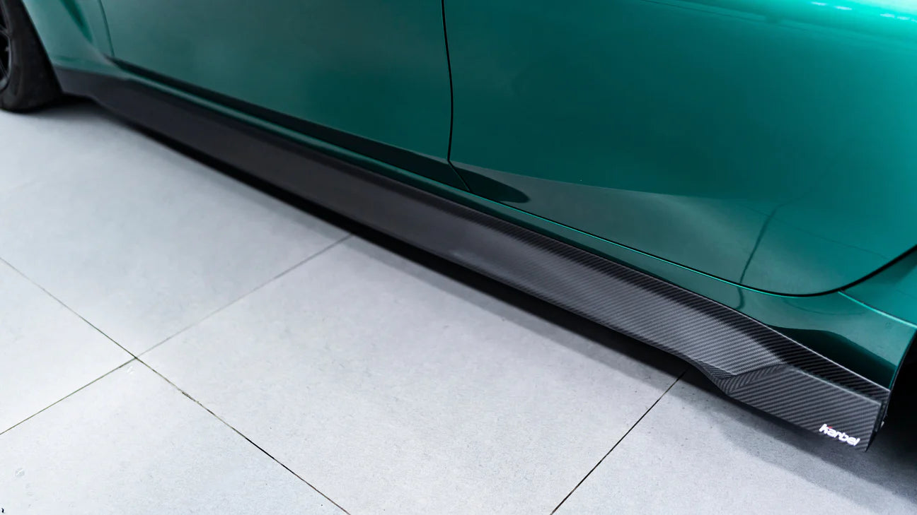 Carbon Fiber V2 Side Skirts for BMW M3 G80 2021+