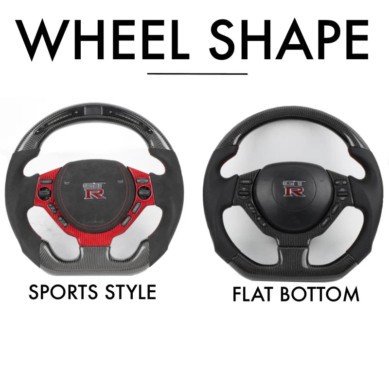 Full Custom Steering Wheel - Nissan R35 GTR 2009-2016