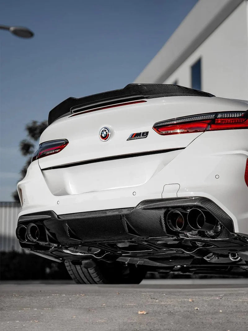 PrePreg Carbon Fiber Rear Diffuser - BMW F91/F92/F93 M8