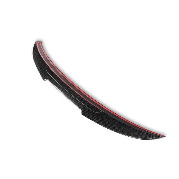 PSM Style High Kick Carbon Fiber Trunk Spoiler - Audi RS3 / S3 / A3 8V