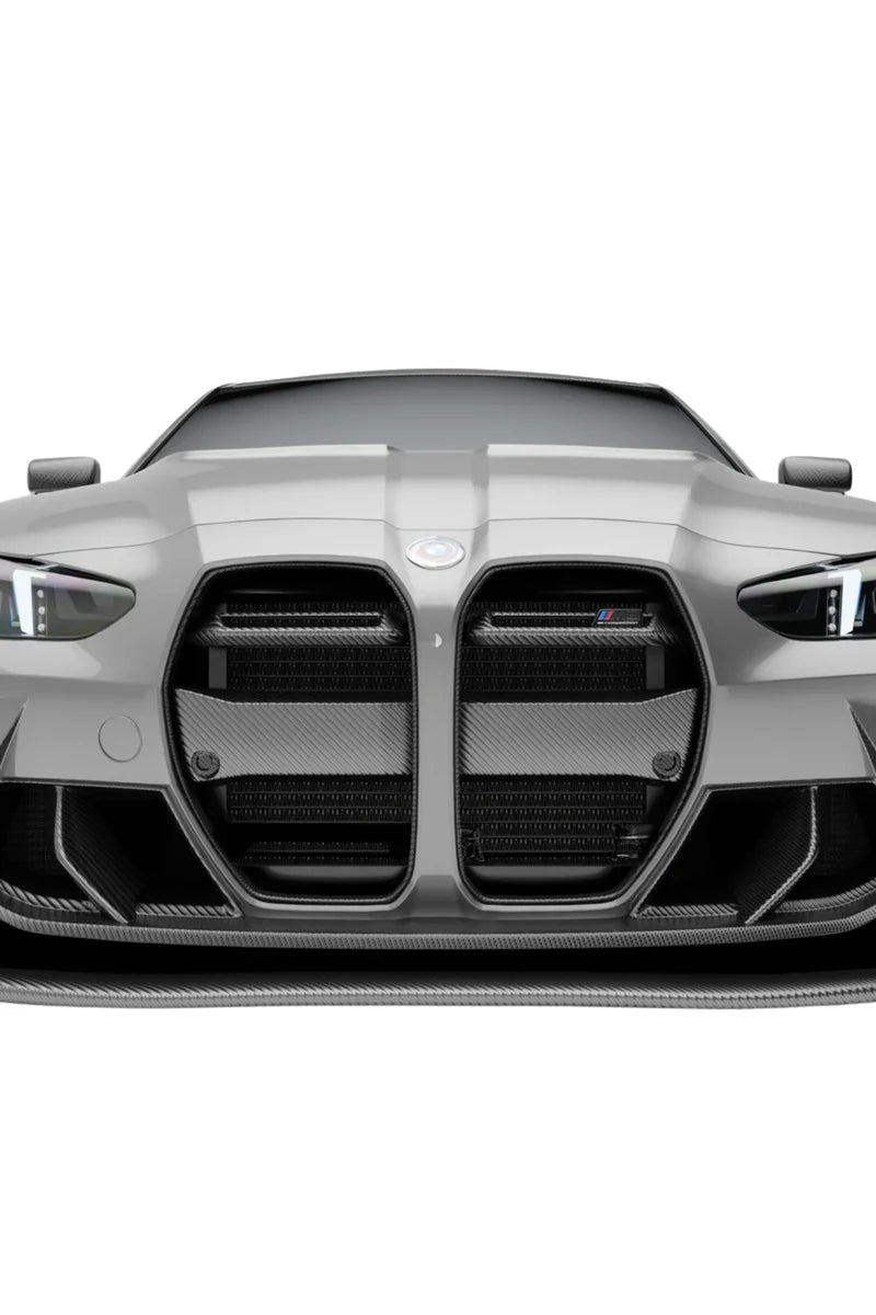 Prepreg Carbon Fiber RZ Style Front Grille Replacement - BMW G80 M3 / G82 & G83 M4