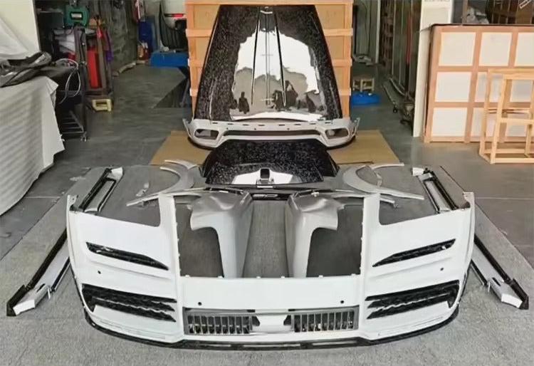 M Style Full Carbon Fiber Body Kit - Rolls Royce Cullinan 2018 2019