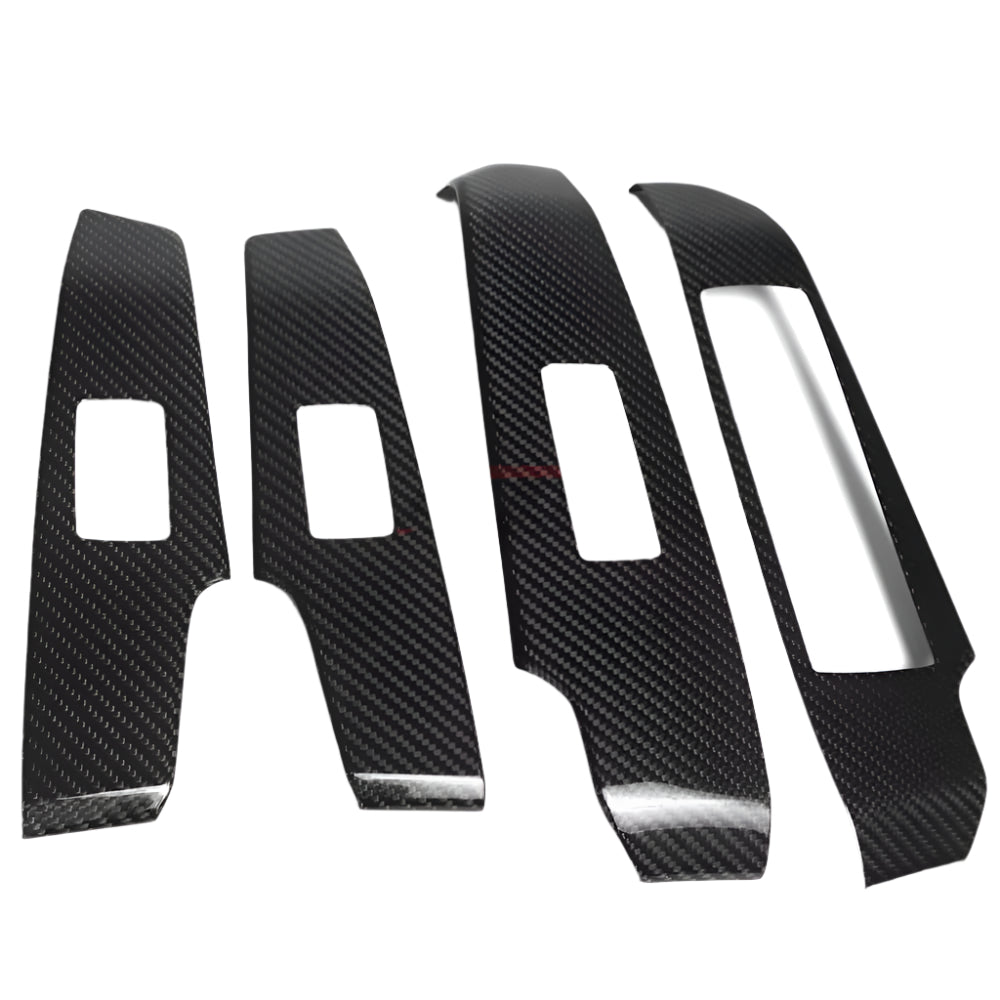Prepreg Carbon Fiber interior Door Panel Handle Trim - Lexus IS250 IS300 IS350 IS 2021-2024