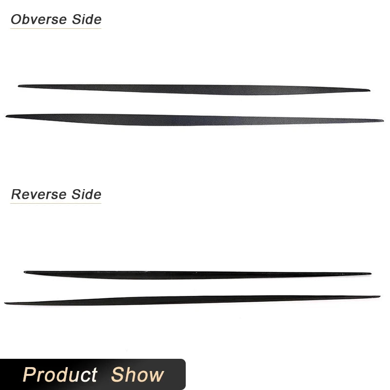 Carbon Fiber Side Skirt Aprons -  Mercedes Benz S Class