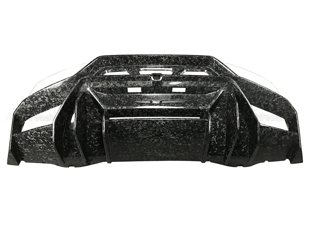 V-Style Dry Carbon Fiber Rear Diffuser - Lamborghini Huracan