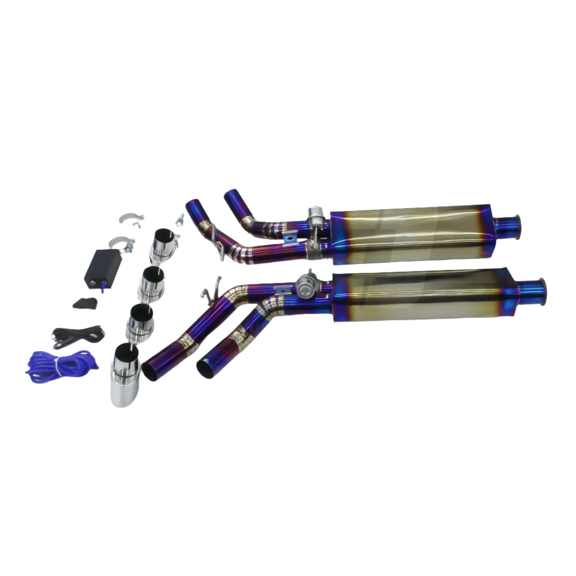 Titanium Valved Exhaust Catback System - Mercedes Benz G-Class W463A W464 / G63 G500