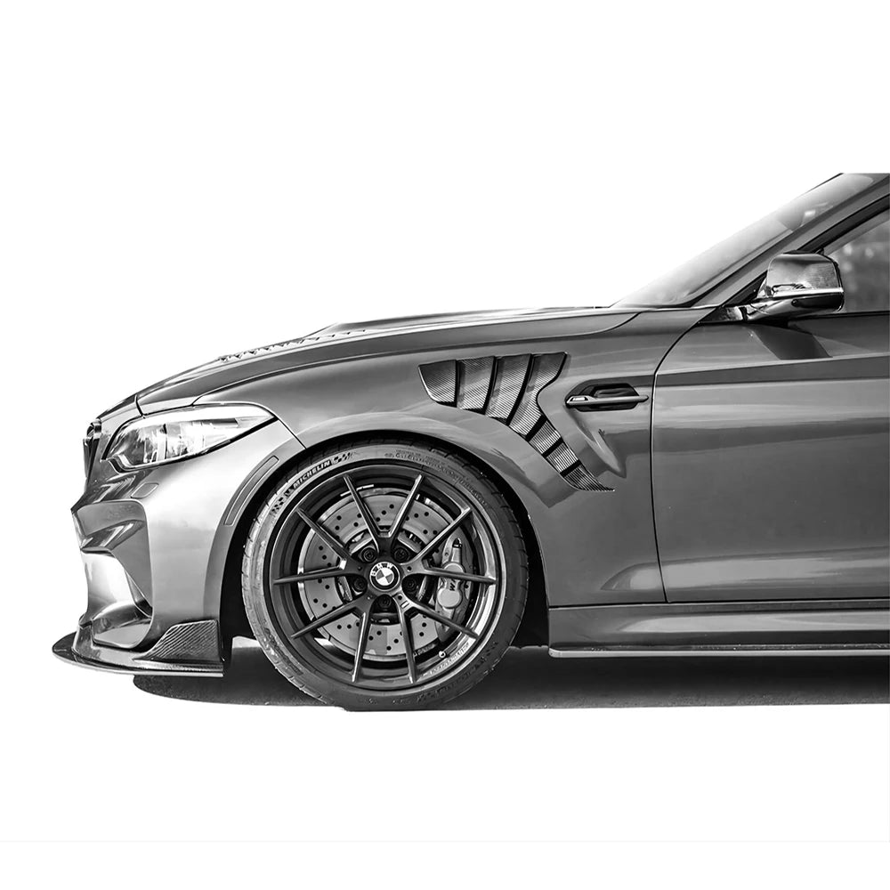 Carbon Fiber Vented Front Fenders - BMW F87 M2 & M2C