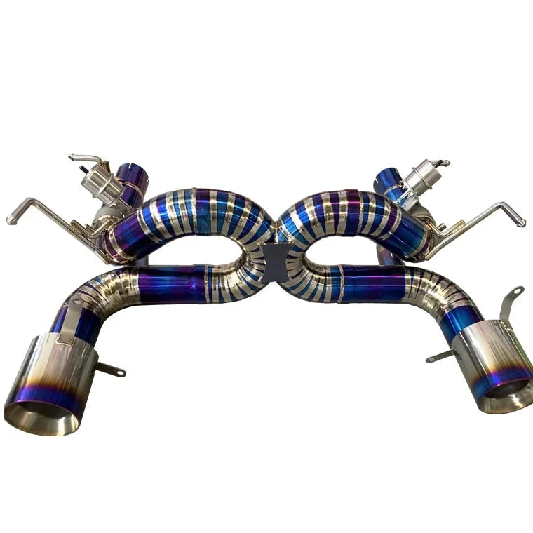 Titanium Valved Exhaust System - Ferrari F8 3.9T