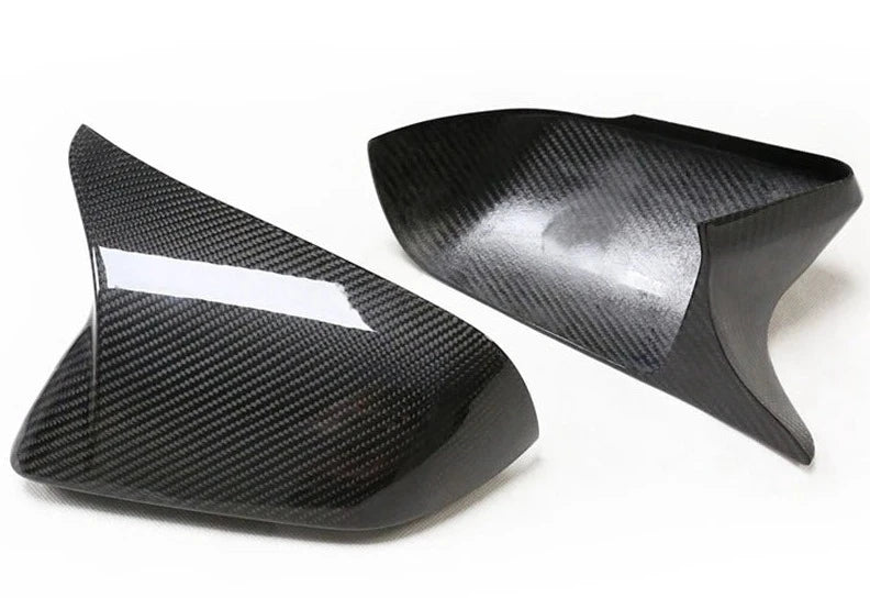 M style Carbon Fiber Mirror Caps - Ford Mustang 2015-23