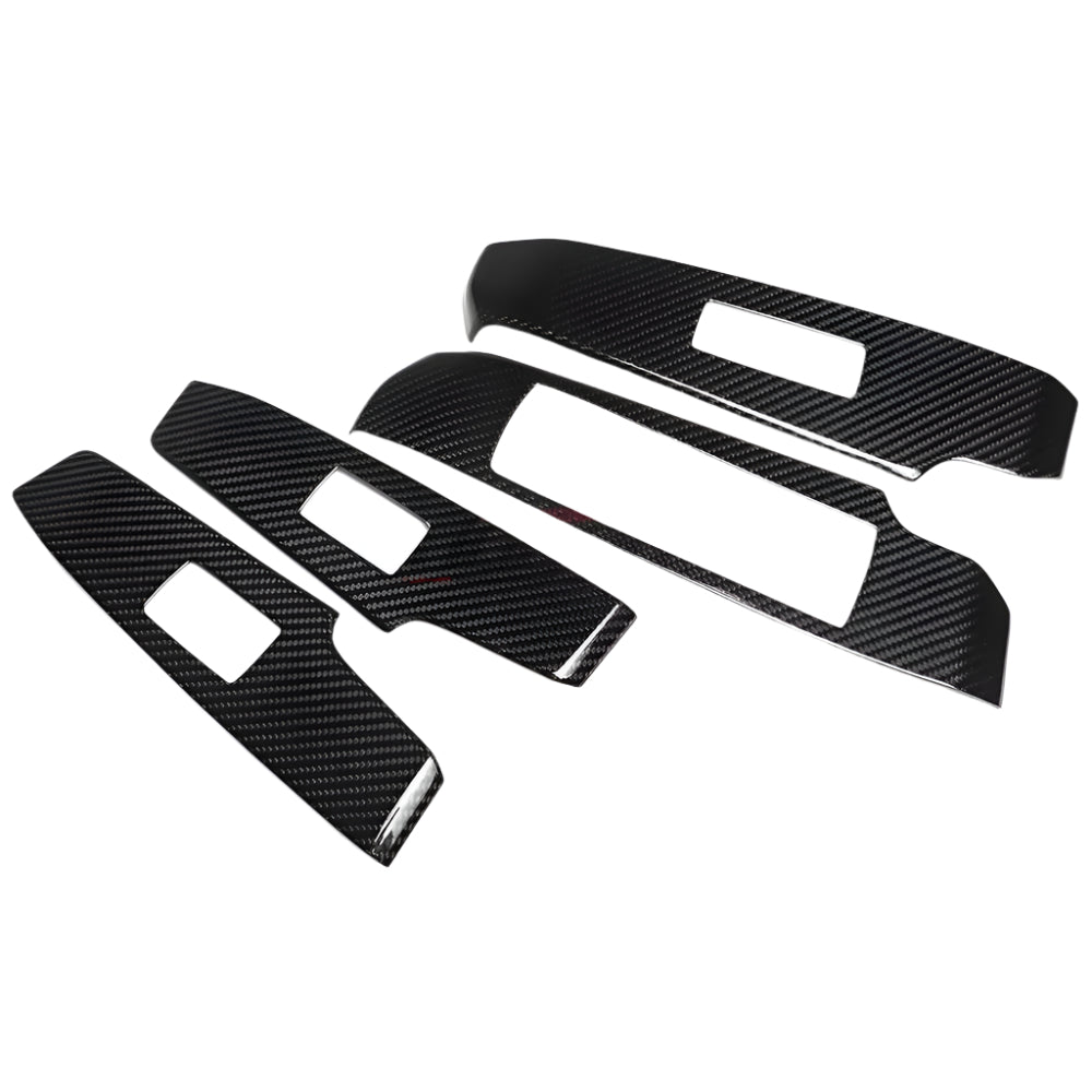 Prepreg Carbon Fiber interior Door Panel Handle Trim - Lexus IS250 IS300 IS350 IS 2021-2024