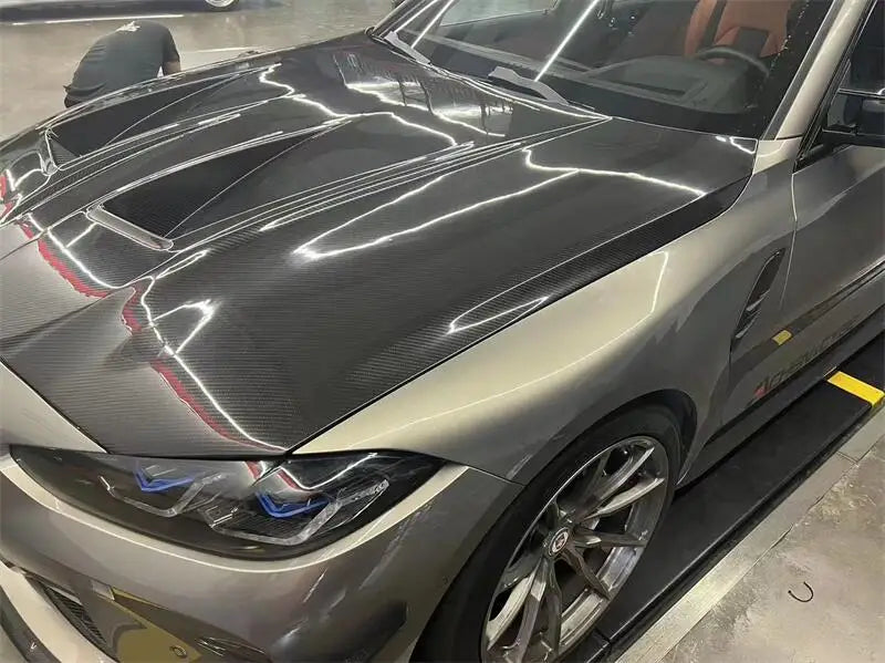 Prepreg Carbon Fiber AN Style Hood Replacement - BMW G80 M3 & G82 / G83 M4