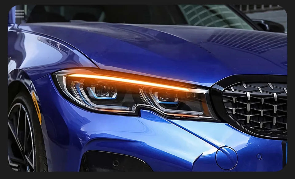 Laser Style LED Headlights - BMW G20 3 Series Pre-LCI