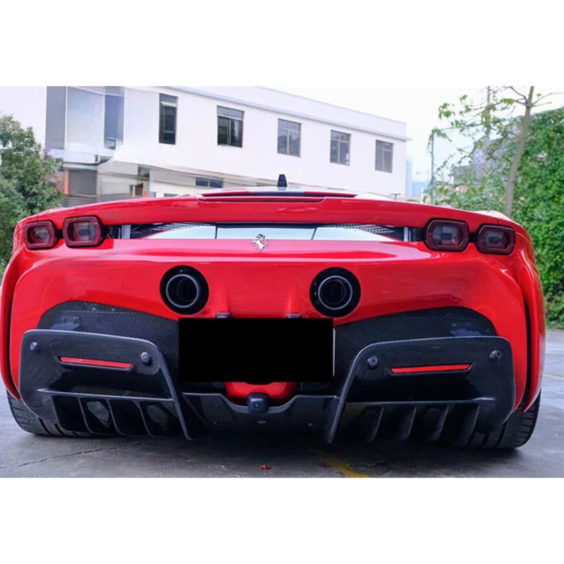 Carbon Fiber Rear Diffuser - Ferrari SF90