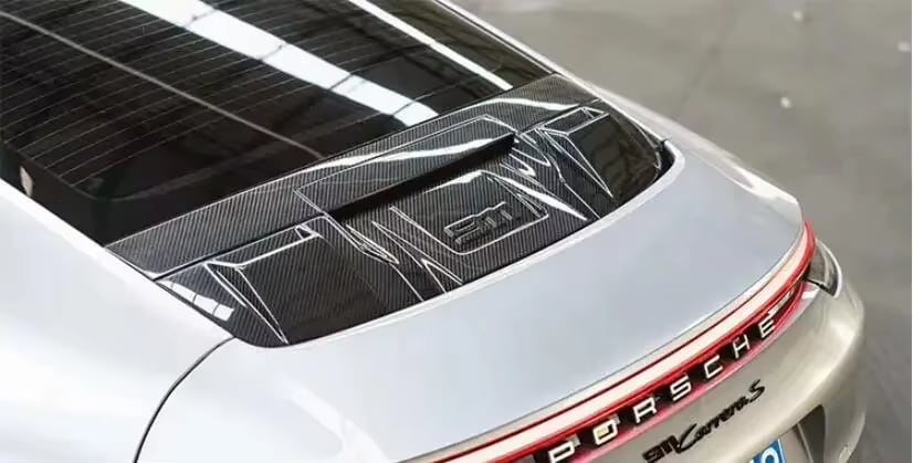 Dry Carbon Fiber Rear Engine Cover Lid - Porsche Carrera 911 992