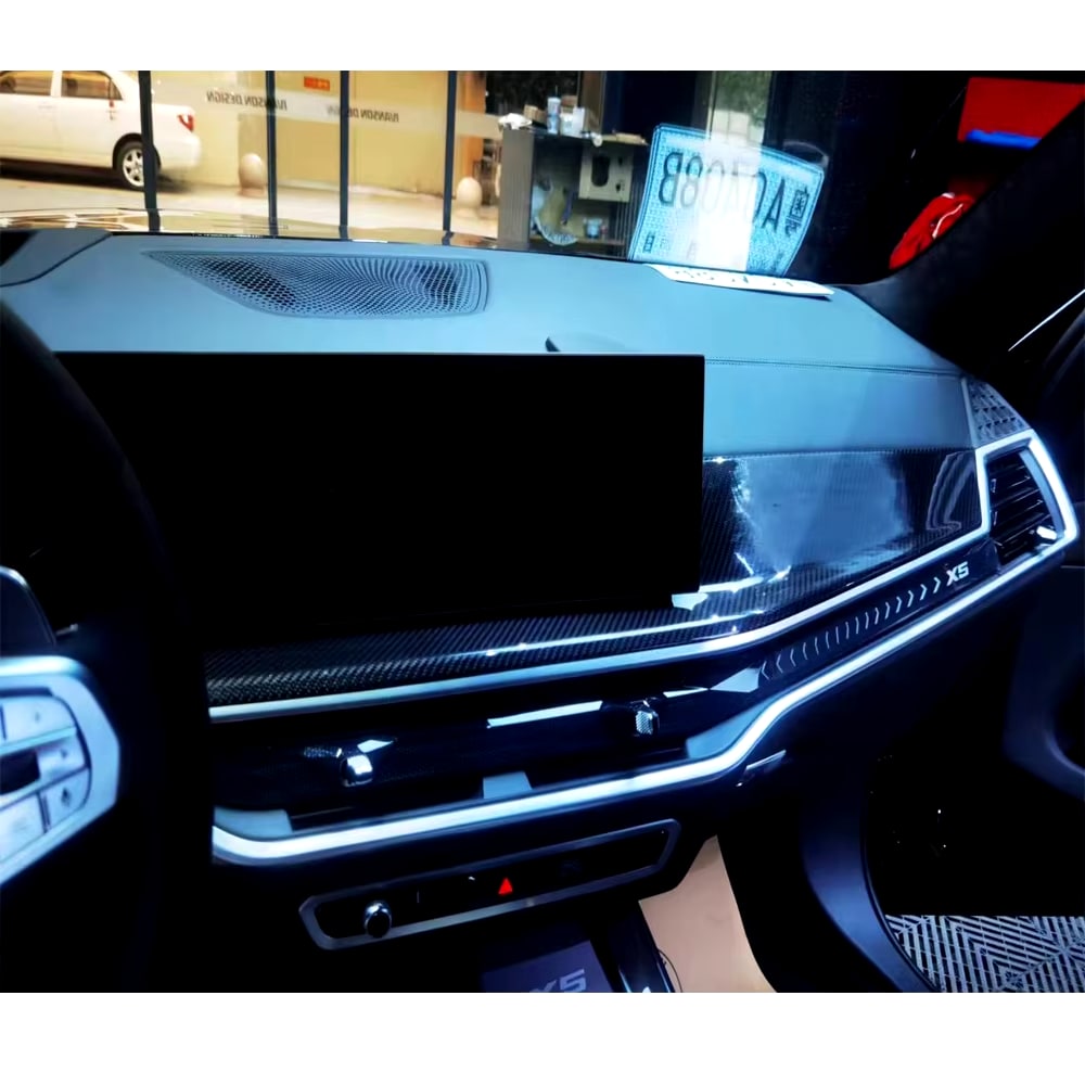 Carbon Dashboard Cover Instrument Panel -  BMW X5 X6 X7 G07 G05 G06 2023