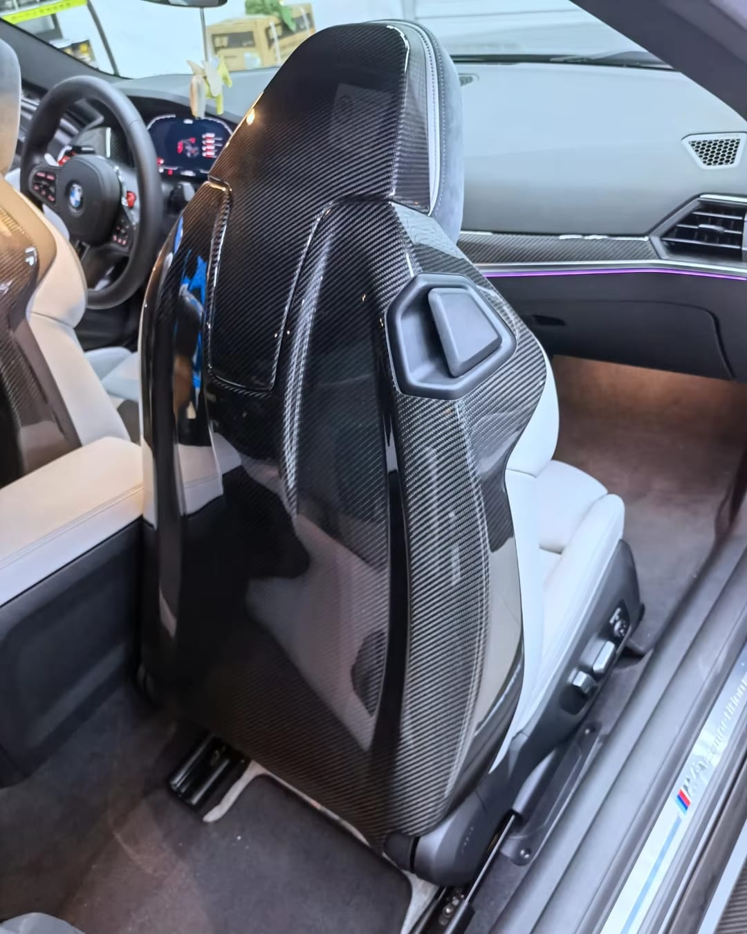 Pre-Preg Full Carbon Seat Back Set - BMW G87 &  G42 2 Series