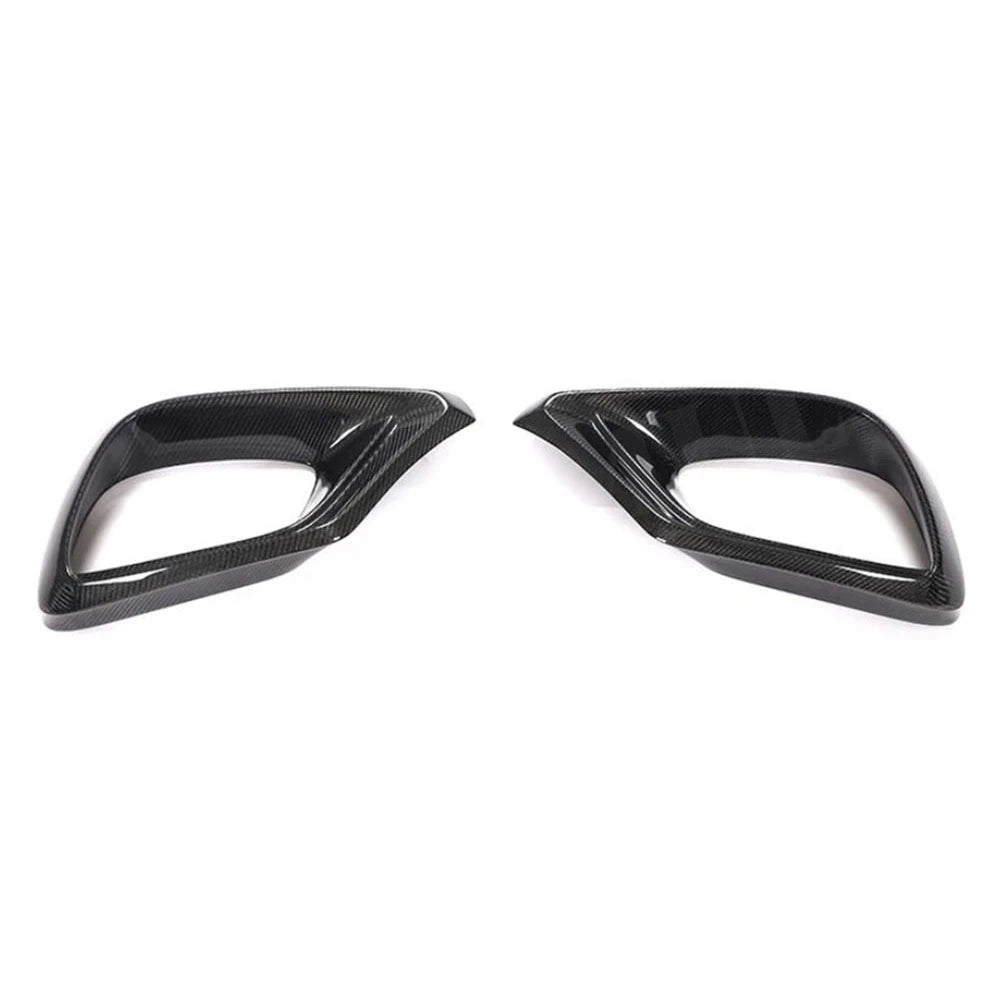 Carbon Fiber Front Bumper Air Vent Cover - Mercedes Benz S Class W222