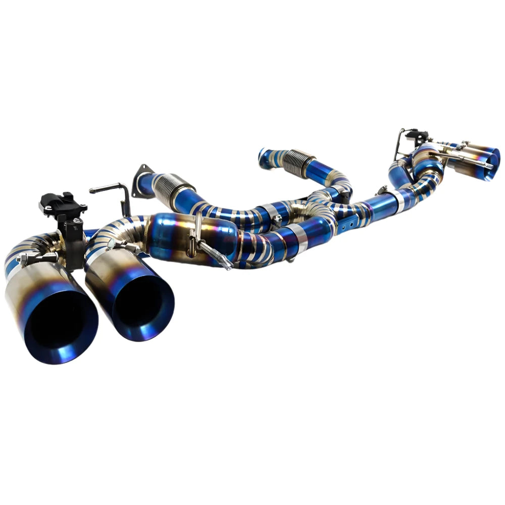 Titanium Full Valved Exhaust - 2020 - 2024 Corvette C8