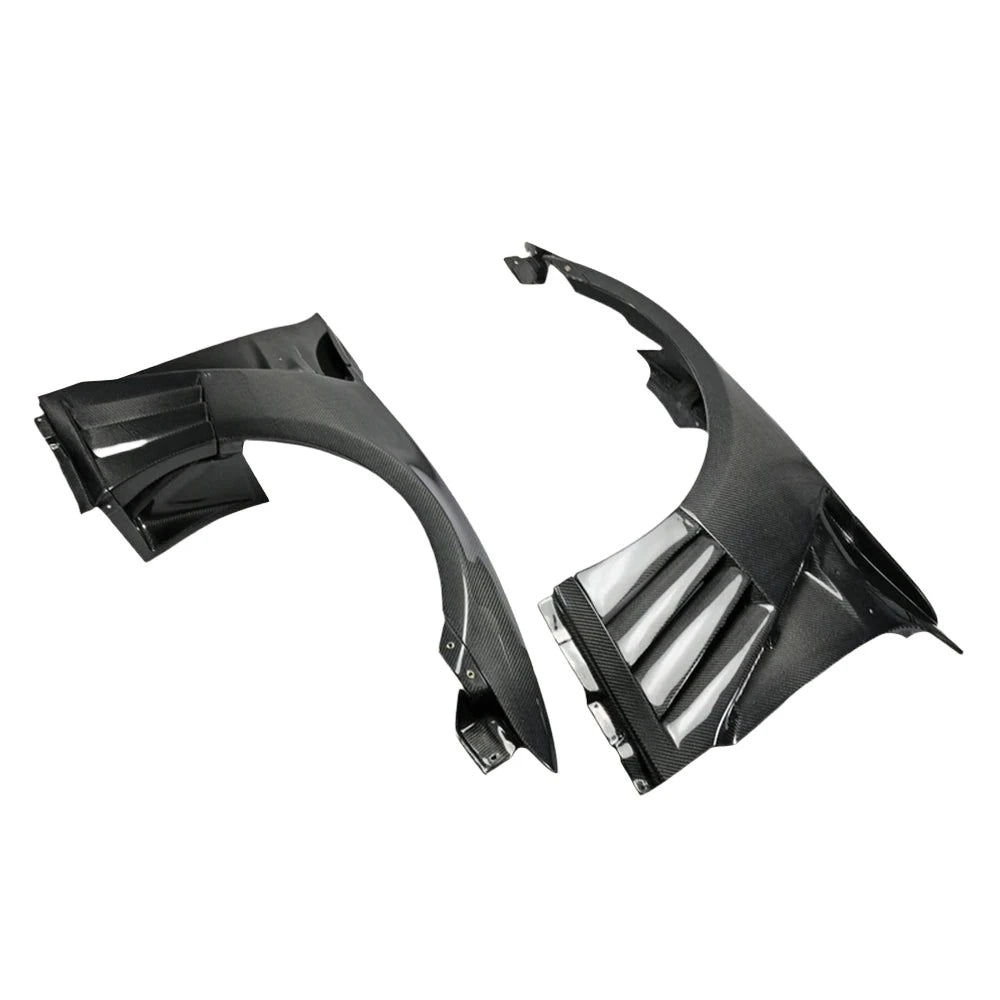 Vented Carbon Fiber Front Fender Replacement Set - Nissan GTR R35