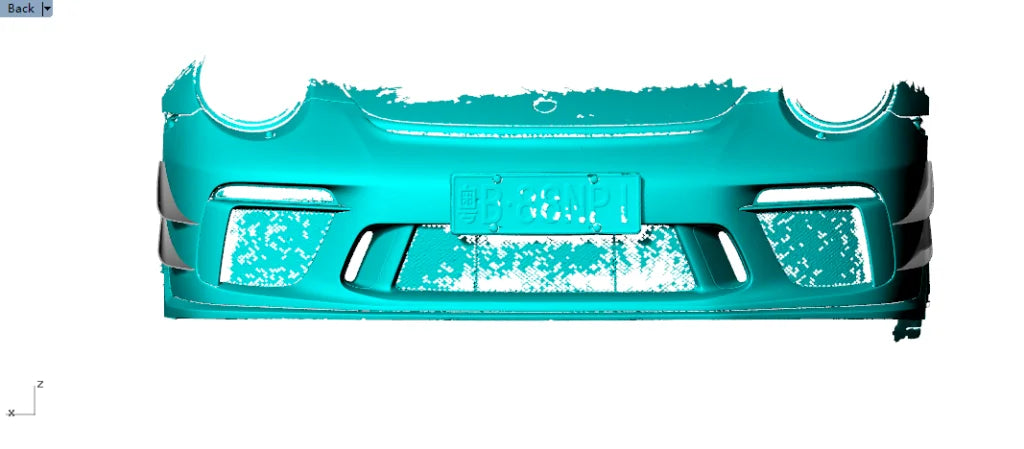 Carbon Fiber Front Canards - Porsche 911 GT3RS