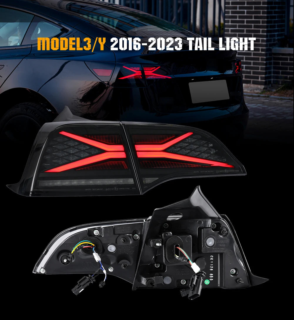 LED Tail Lights - Tesla Model Y / Model 3