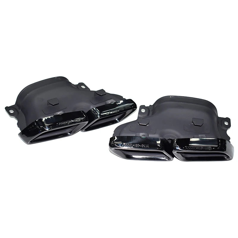 Square Mouth AMG Exhaust Pipe Tip -  Mercedes C-Class W205