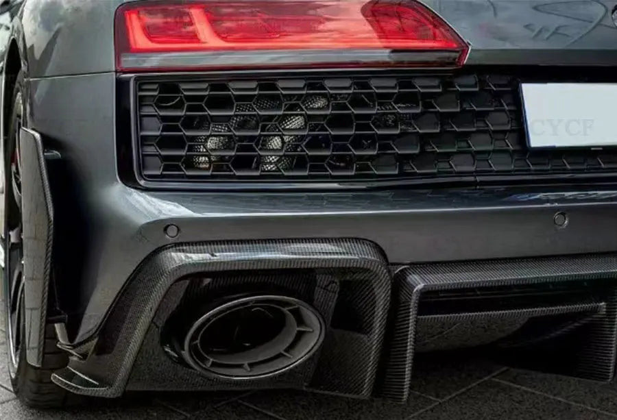 Dry Aggressive Carbon Fiber Rear Diffuser - Audi R8 V10 2020-2024