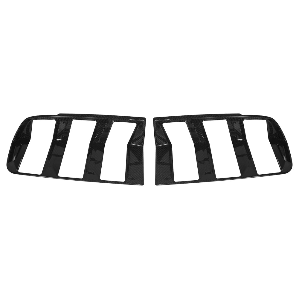 Dry Carbon Fiber Tail Light Trim - Ford Mustang  2024+