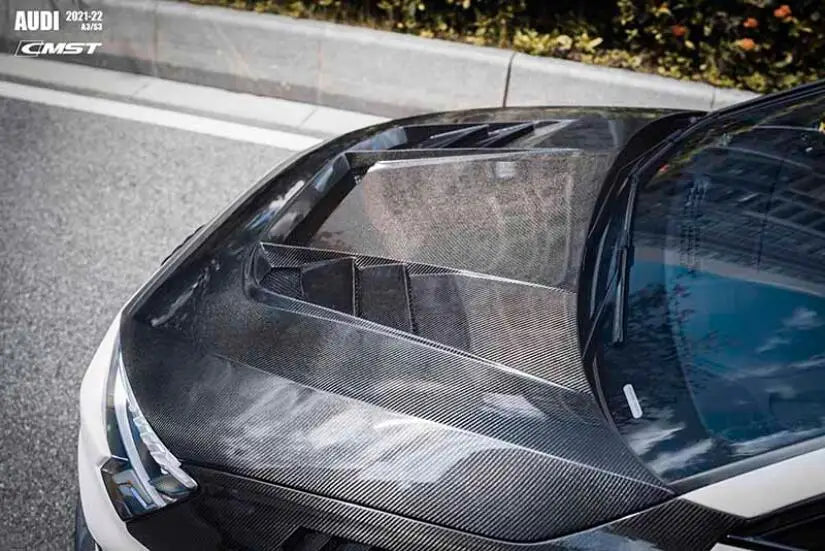 Carbon Fiber Vented Hood - Audi A3/S3/RS3 8Y