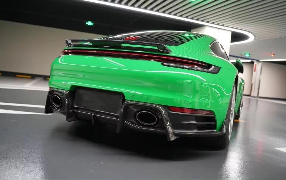 GT Style Carbon Fiber Rear Diffuser for Porsche 911 Carrera S/T/4/4S/Targa 4/ Targa 4S/GTS 2019-2023