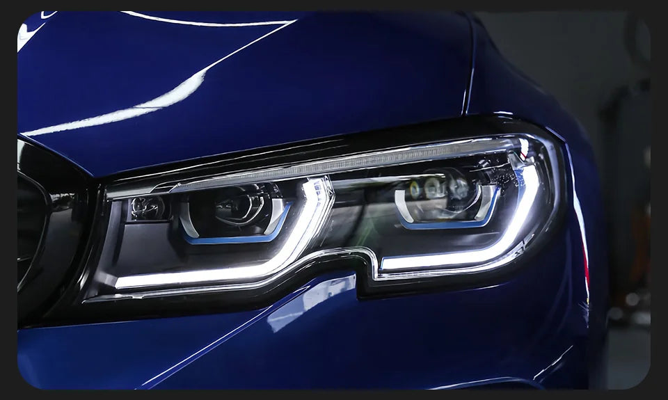 Laser Style LED Headlights - BMW G20 3 Series Pre-LCI