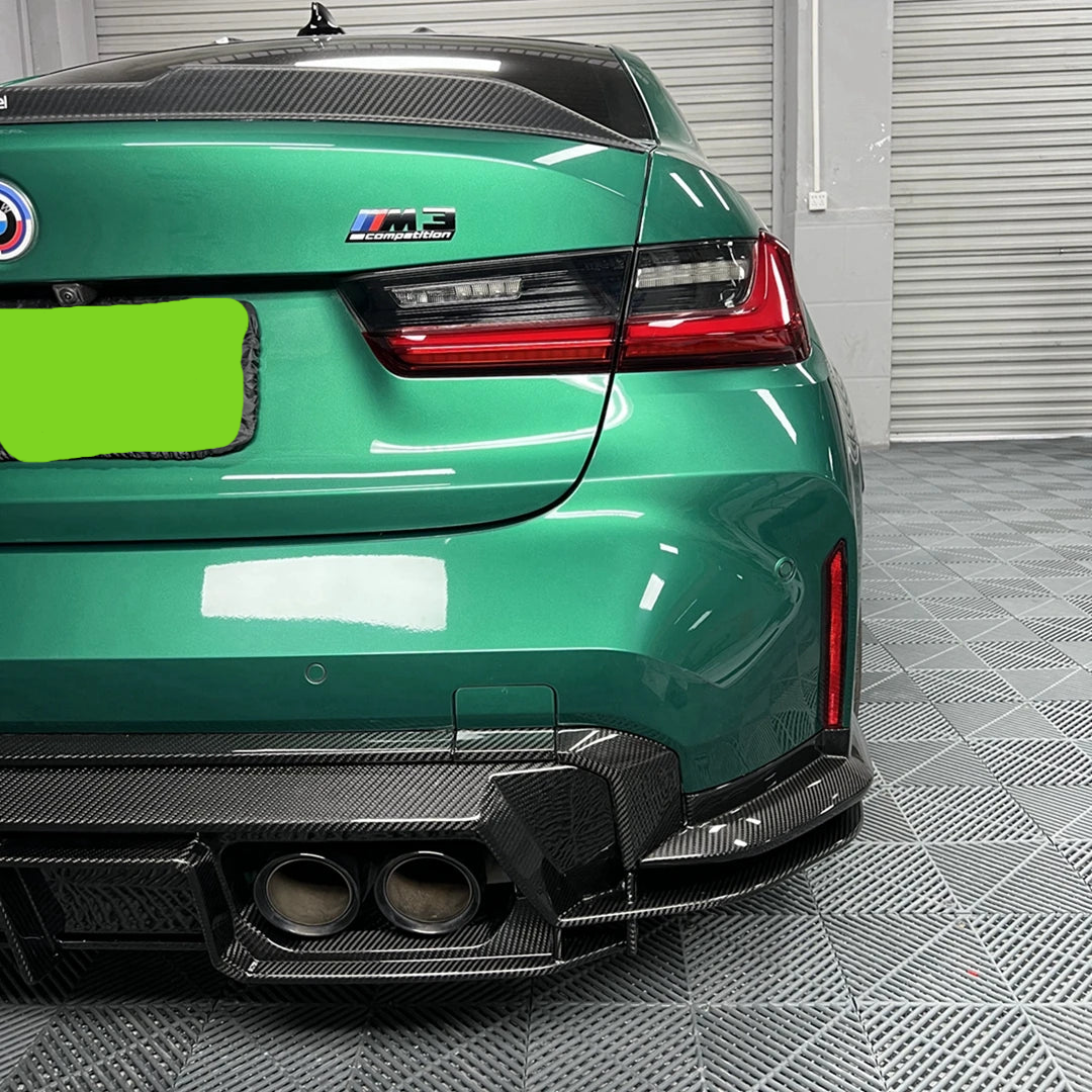 Carbon Fiber PSM Style Rear Diffuser - BMW G80 M3 & G82/G83 M4