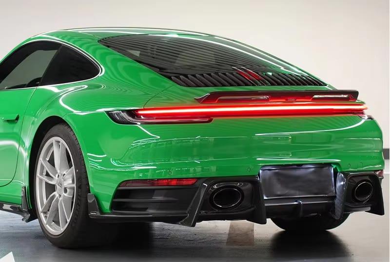 GT Style Carbon Fiber Rear Diffuser for Porsche 911 Carrera S/T/4/4S/Targa 4/ Targa 4S/GTS 2019-2023