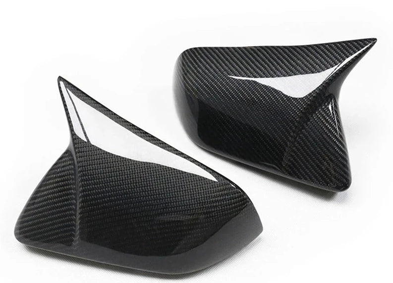 M style Carbon Fiber Mirror Caps - Ford Mustang 2015-23