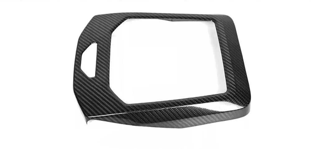 Carbon Fiber Center Console Panel Trim - BMW 5 Series i5 G60 G68 2024