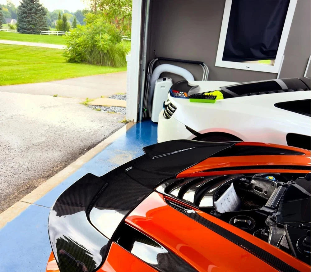 MD Style Carbon Fiber Rear Spoiler Wing - Mclaren 720/720s